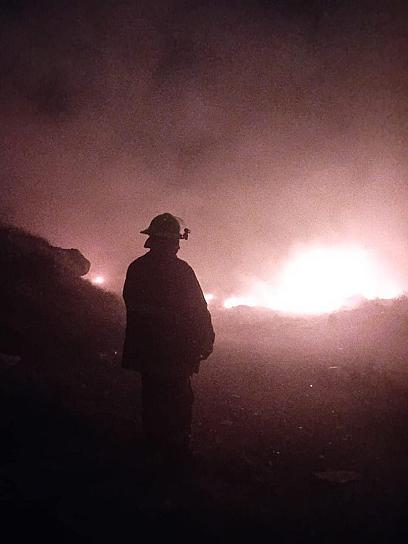 Controlan incendio forestal en Guadalupe; más de 3 hectáreas afectadas