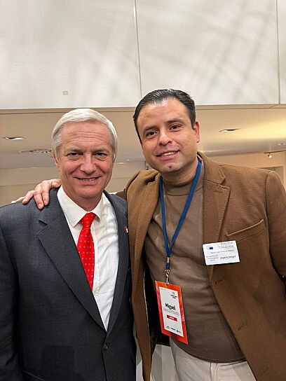 ASISTE MIGUEL VARELA A CUMBRE TRANSATLÁNTICA EN BRUSELAS CON GASTOS CUBIERTOS