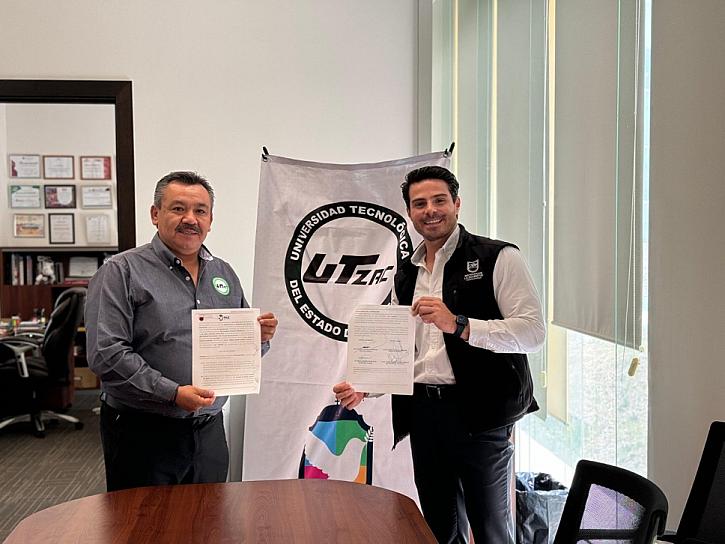 CONVIENEN UTZAC E INJUVENTUD PARA MEJORAR INFRAESTRUCTURA 