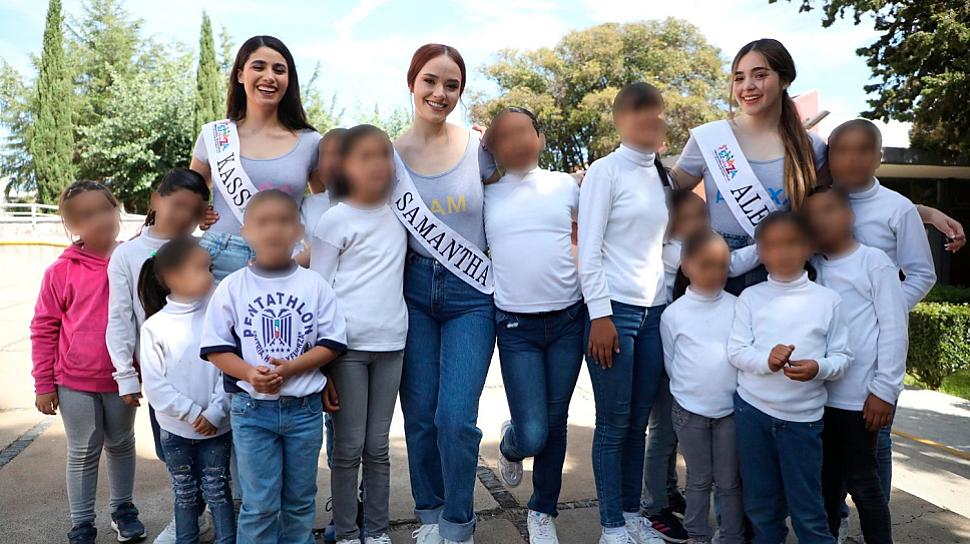 CONVIVEN CANDIDATAS A REINA DE LA FENAZA 2024 Y RESIDENTES DE CASA CUNA