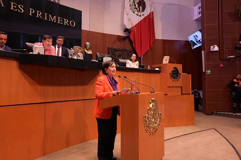 Convoca Amalia García a la unidad nacional frente a medidas arancelarias de Trump