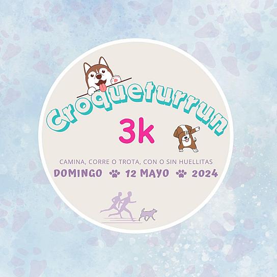 CONVOCAN AL CROQUETURRUN 2024: UNA CARRERA POR LOS AMIGOS PELUDOS
