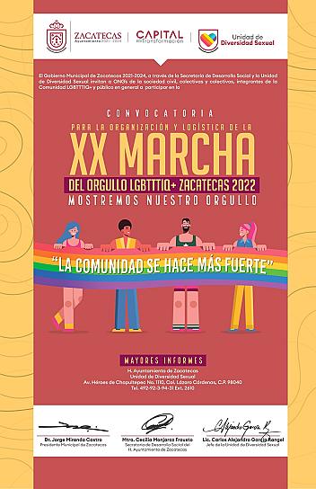  CONVOCAN A PARTICIPAR EN DISEÑO DE FESTIVAL DE LA DIVERSIDAD SEXUAL 2022