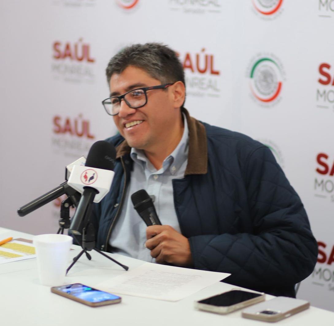 Descarta Saúl Monreal salida de Morena y reafirma su interés por gobernar Zacatecas