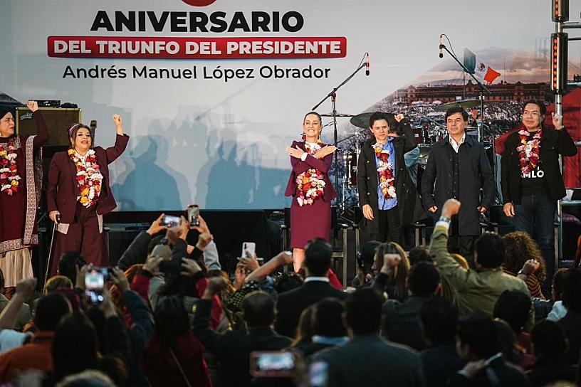 CONVOCA SHEINBAUM A SALIR A LAS PLAZAS PARA DAR CONTINUIDAD A LA 4T