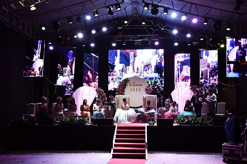 CORONAN A REINAS DE FIESTAS PATRONALES DE LA ZACATECANA