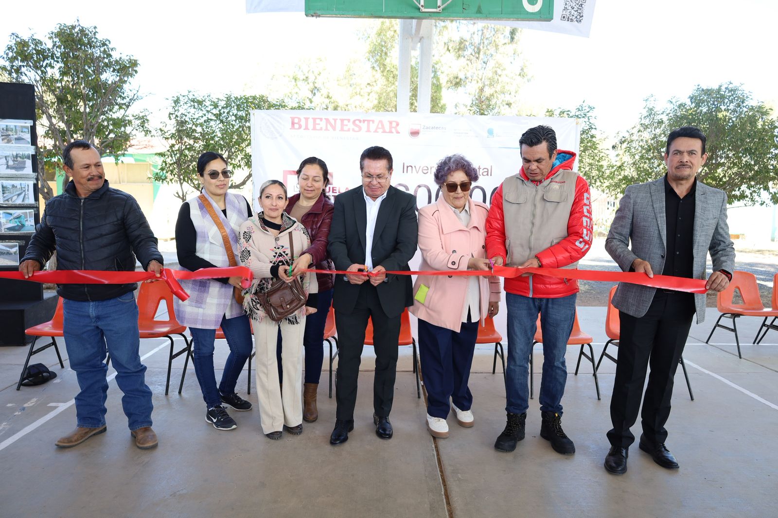 RECIBE PLANTEL VILLA DE COS DEL COBAEZ 600 MIL PESOS PARA MEJORAR SU INFRAESTRUCTURA