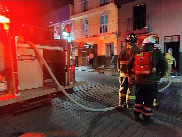CORTOCIRCUITO PROVOCA INCENDIO EN CASA DE ZACATECAS