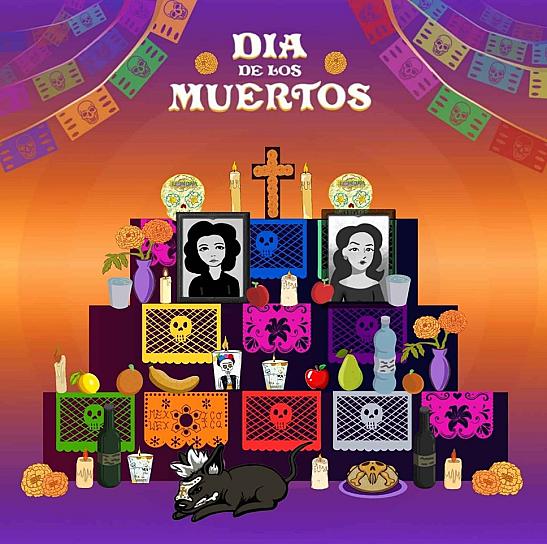 CREAN ESTUDIANTES DE ARTES ALTAR DE MUERTOS DIGITAL