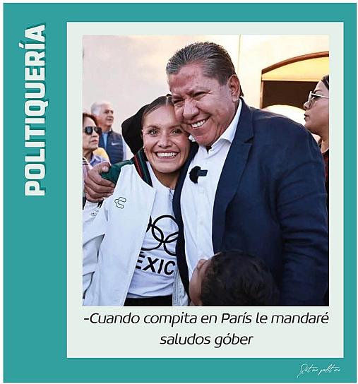 -Cuando compita en París le mandaré saludos góber