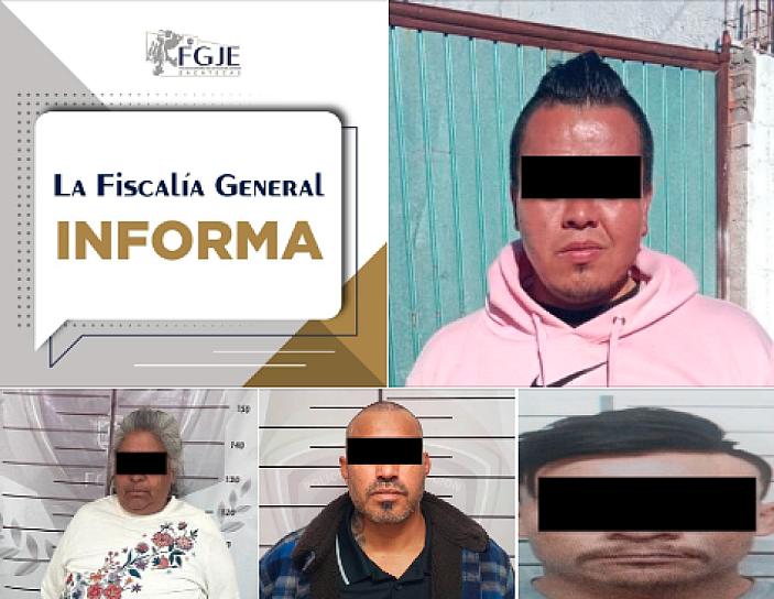 Cuatro personas detenidas por órdenes de aprehensión y comparecencia 