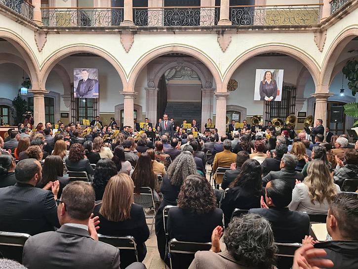 CULMINAN SU LABOR COMO MAGISTRADOS