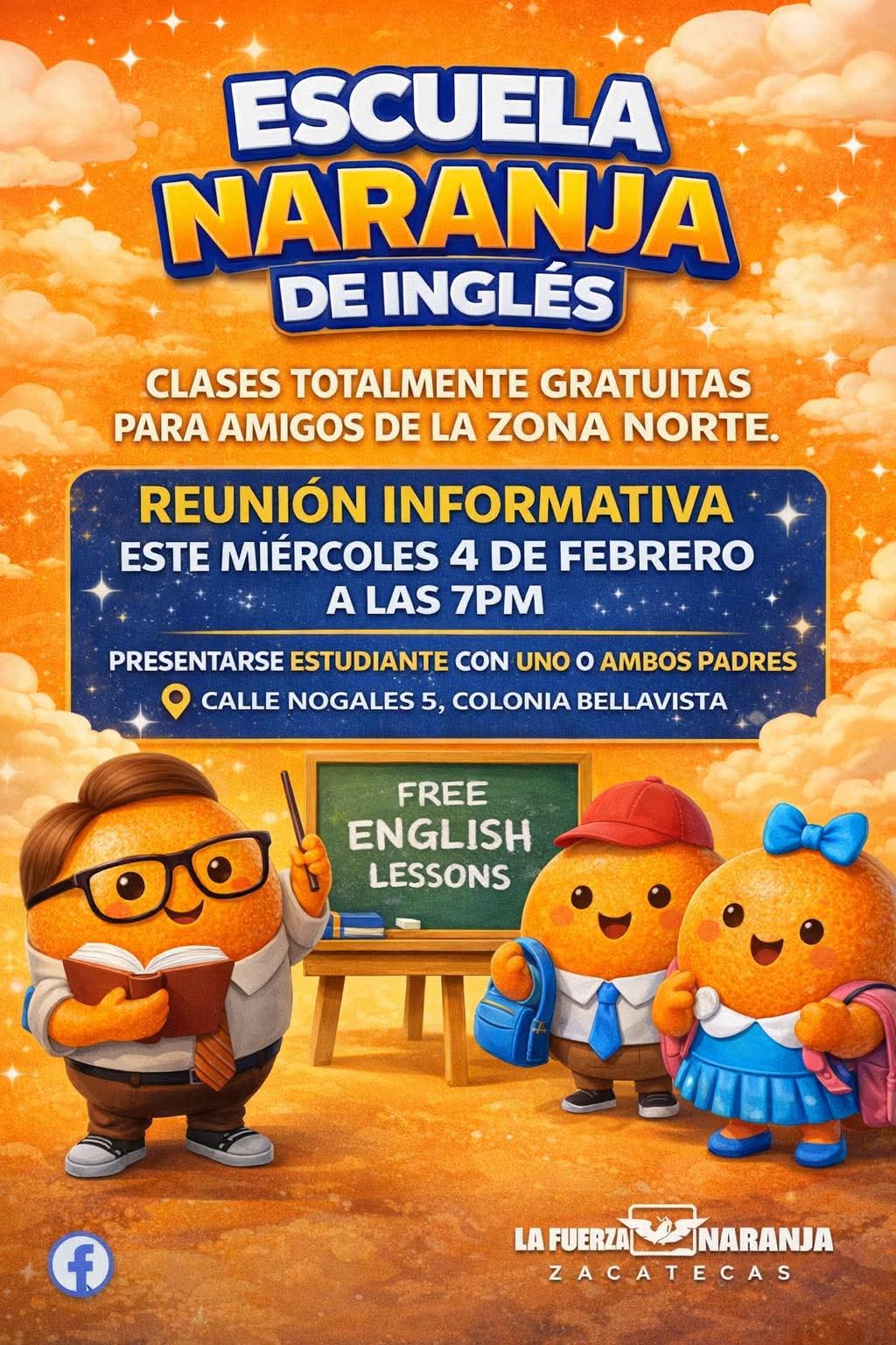 ARRANCA MOVIMIENTO CIUDADANO ESCUELA GRATUITA DE INGLÉS EN FRESNILLO