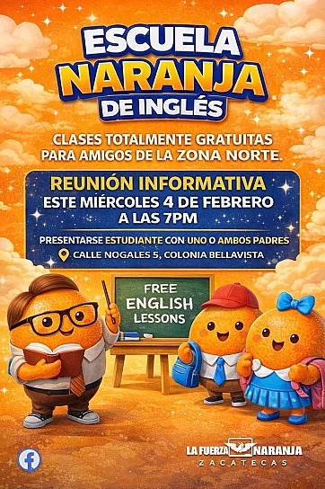 ARRANCA MOVIMIENTO CIUDADANO ESCUELA GRATUITA DE INGLÉS EN FRESNILLO