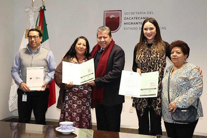 Cumplen el sueño a zacatecanos de reencontrarse con sus hijos en EU