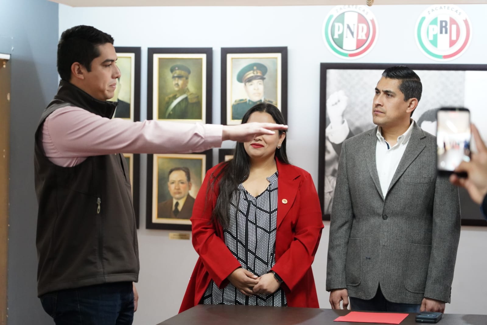 TOMA PROTESTA OSIEL AGUILERA COMO COORDINADOR JUVENIL DEL PRI