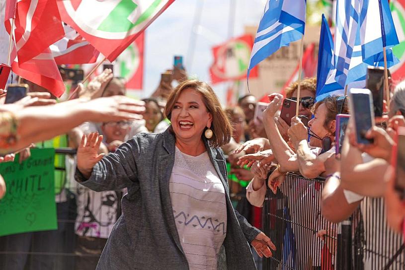 DE GANAR LA PRESIDENCIA, XÓCHITL GÁLVEZ DESTINARÁ MÁS RECURSOS A MINISTERIOS PÚBLLICOS 