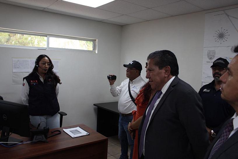 DA A CONOCER GOBERNADOR MEJORAS Y MODERNIZACIÓN PARA EL C4 EN FRESNILLO