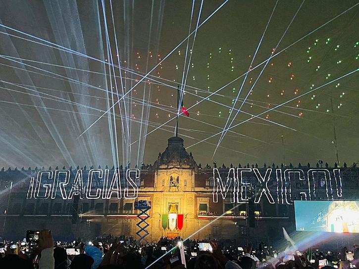 DA AMLO SU ÚLTIMO GRITO DE INDEPENDENCIA COMO PRESIDENTE DE MÉXICO