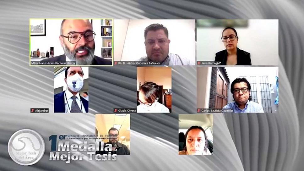 DAN A CONOCER A LOS MEJORES TESISTAS DE LA UAZ 2021