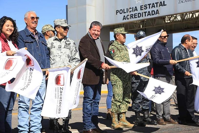 DAN BANDERAZO A PROGRAMA CARRETERA SEGURA INVIERNO 2023 
