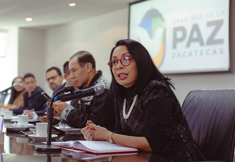David Monreal y Subsecretaria de Prevención refuerzan la Agenda de Paz