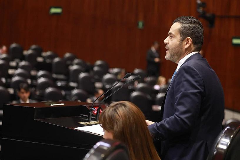 Defiende Mejía Haro soberanía energética desde la máxima tribuna del país 