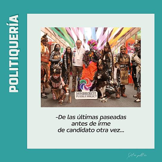 -De las últimas paseadas antes de irme de candidato otra vez...