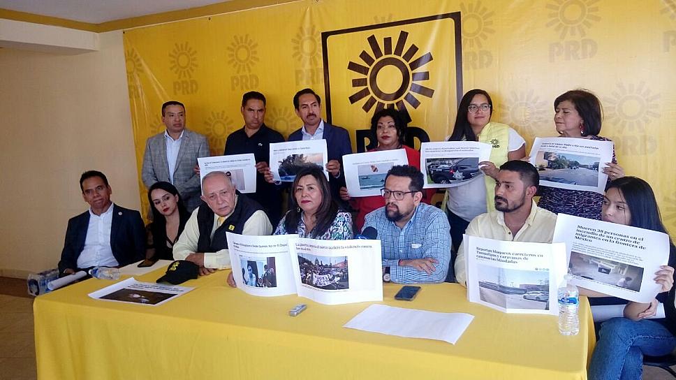 DELINCUENCIA YA SE APODERÓ DEL 80% DEL TERRITORIO NACIONAL: PRD