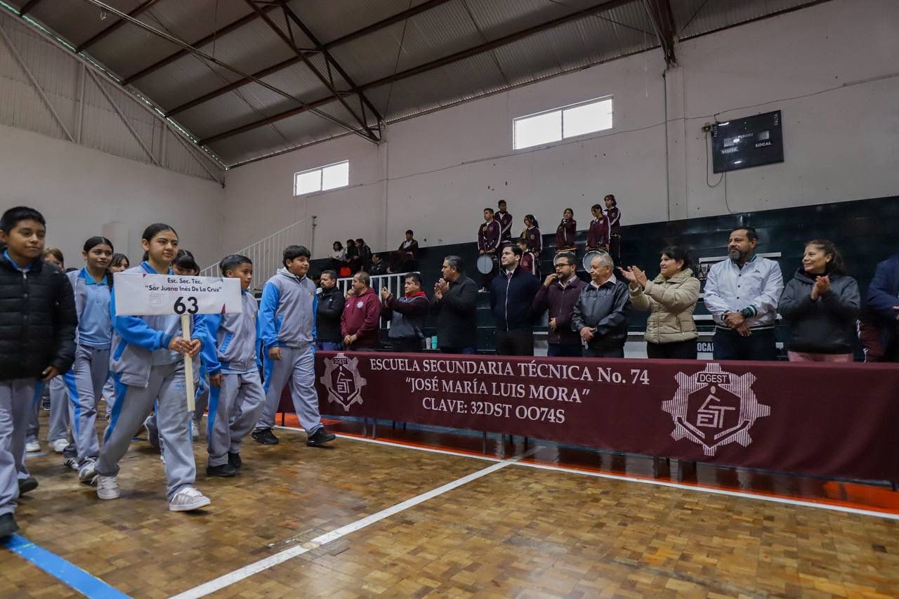 INICIA ENCUENTRO DEPORTIVO DE SECUNDARIAS TÉCNICAS