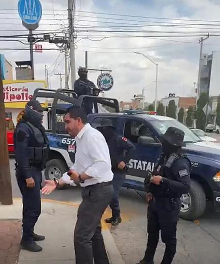 DENUNCIA JAVIER TORRES INTENTO DE DETENCIÓN DE ESTATALES
