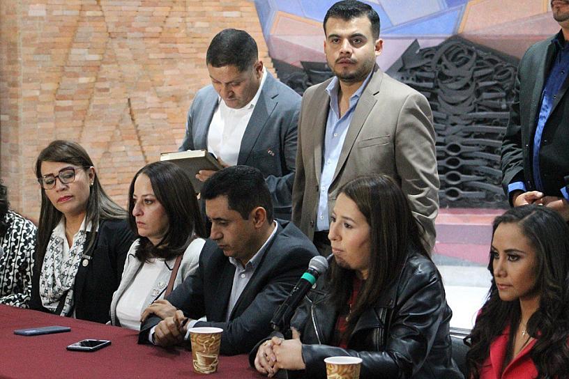 DENUNCIAN DIPUTADOS IMPOSICIÓN DEL EJECUTIVO ESTATAL 
