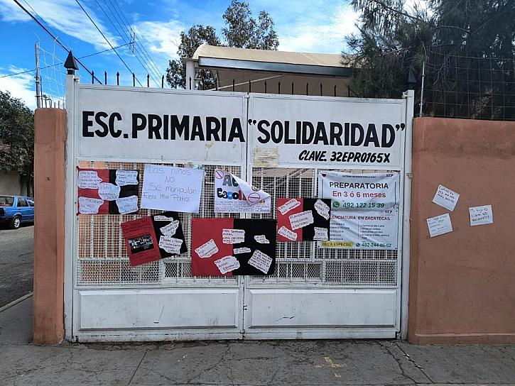Denuncian padres de familia maltrato escolar en la primaria Solidaridad 