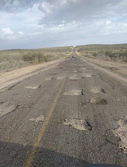 DENUNCIAN PÉSIMO ESTADO DE CARRETERA CASA BLANCA -TACOALECHE