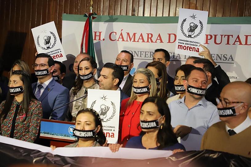  DENUNCIA PAN INTIMIDACIÓN DEL ESTADO A LEGISLADORES FEDERALES 