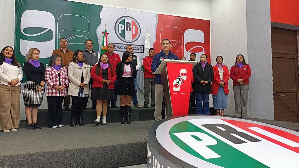 Denuncia PRI Zacatecas aumento de violencia contra mujeres