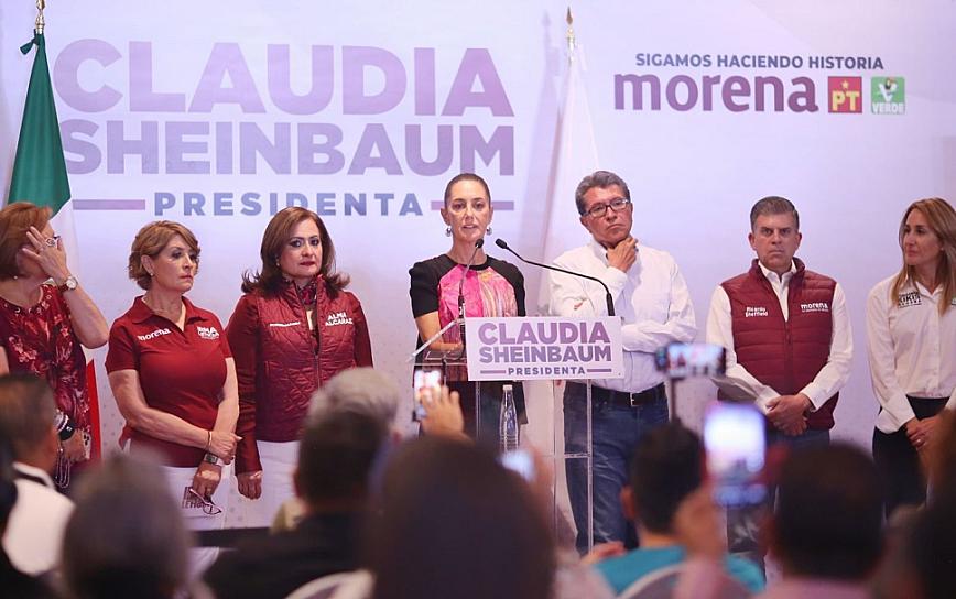 DENUNCIA SHEINBAUM COMPRA DE VOTOS EN GUANAJUATO