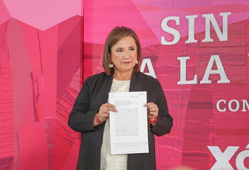 DENUNCIA XÓCHITL GÁLVEZ PRESUNTA CORRUPCIÓN EN EL TREN MAYA 