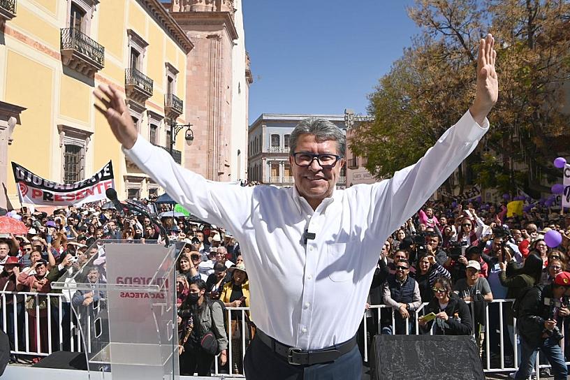 DEPENDO DE USTEDES, DEFENDAMOS NUESTRO PROYECTO: RICARDO MONREAL