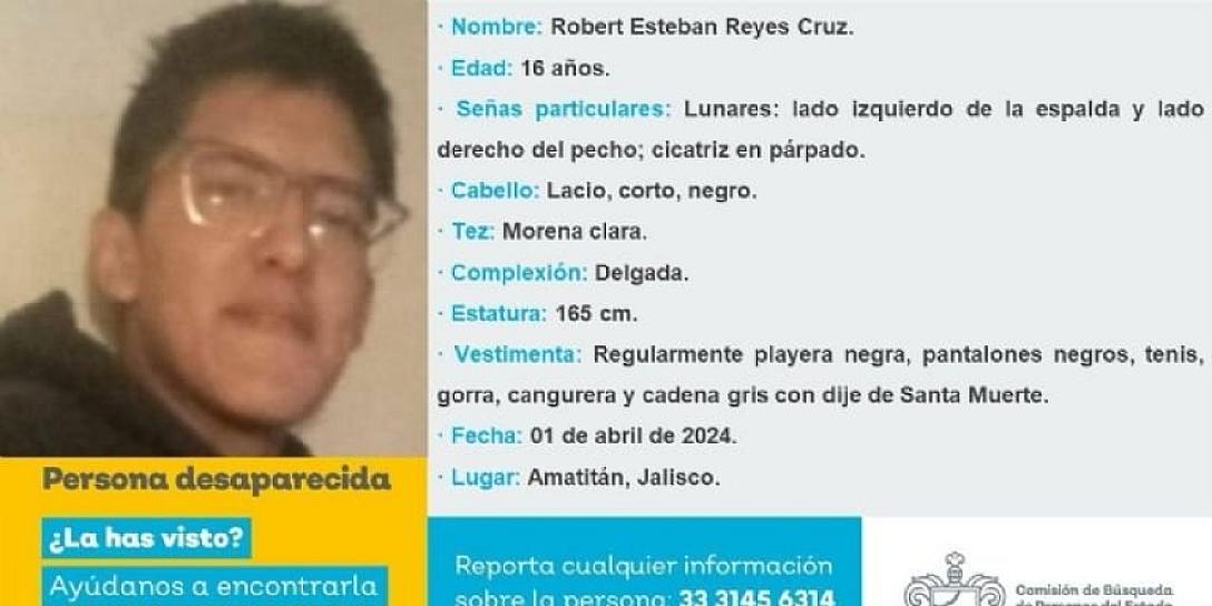 Desaparece joven tras oferta de trabajo en Jalisco; "Mamá, estoy raptado", la última llamada de Robert