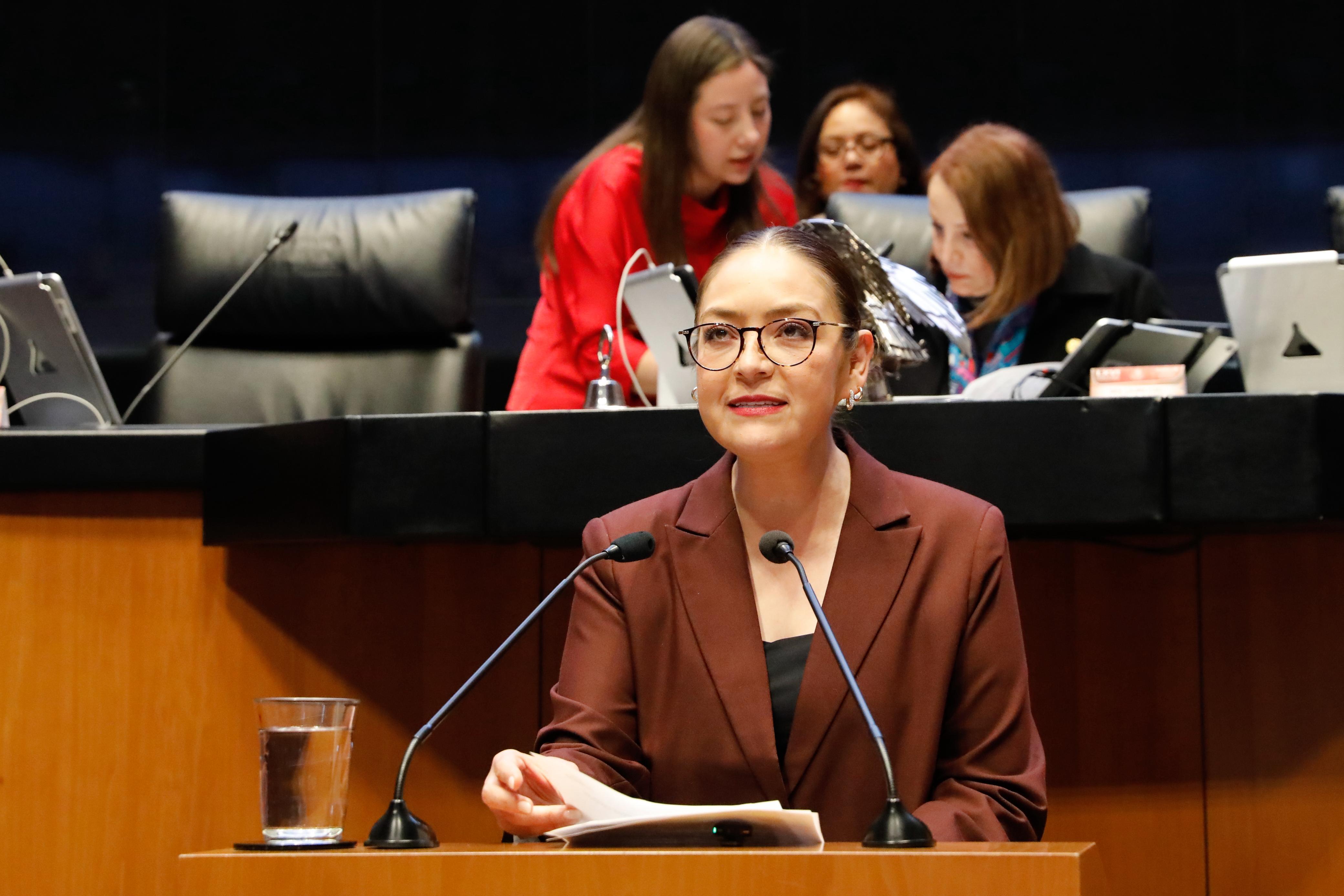 DESTACA SENADORA VERO DÍAZ LA RECUPERACIÓN DEL ESPÍRITU SOCIAL DE LA CONSTITUCIÓN CON LA CUARTA TRANSFORMACIÓN