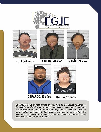 DESARTICULA FGJEZ UN GRUPO DELICTIVO DEDICADO AL SECUESTRO