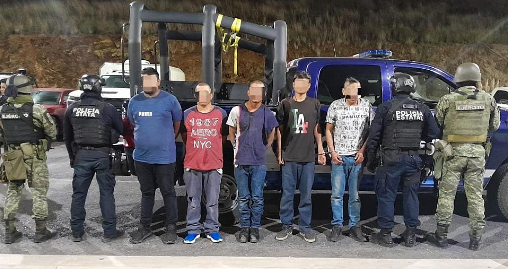 DESARTICULAN BANDA DELINCUENCIAL EN GUADALUPE; DETIENEN A SEIS PERSONAS 