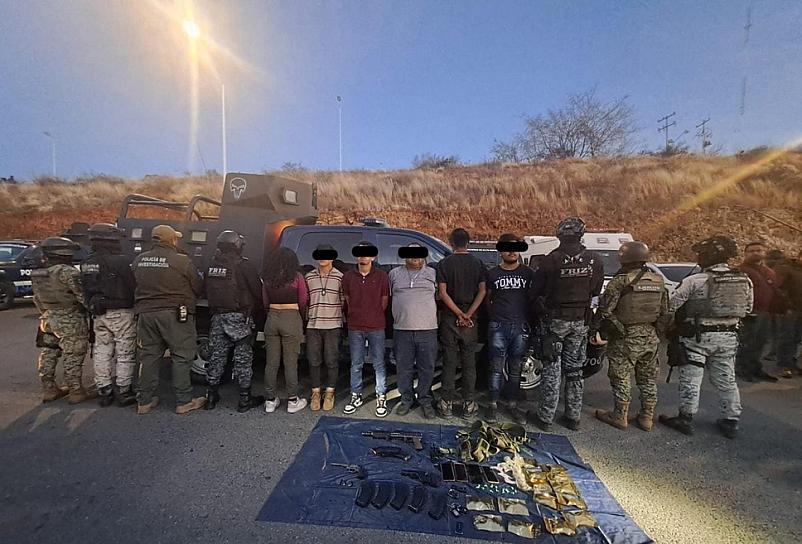 Desarticulan célula delincuencial en Villanueva; detienen a 6 personas