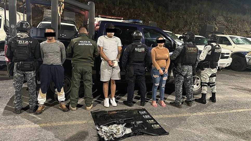 DESARTICULAN FUERZAS DE SEGURIDAD CÉLULA DELICTIVA EN GUADALUPE