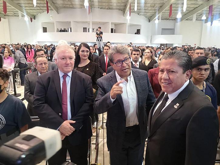 DESDE PUEBLA DE PALMAR HACIA PALACIO NACIONAL: RICARDO MONREAL