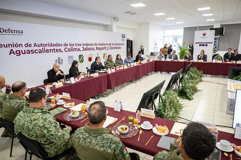 Desde Zacatecas, acuerdan autoridades de la zona occidente implementar Estrategia Regional de Seguridad