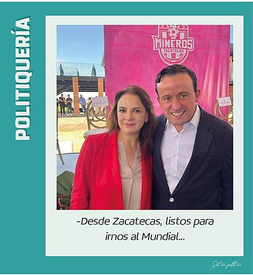 -Desde Zacatecas, listos para irnos al Mundial...
