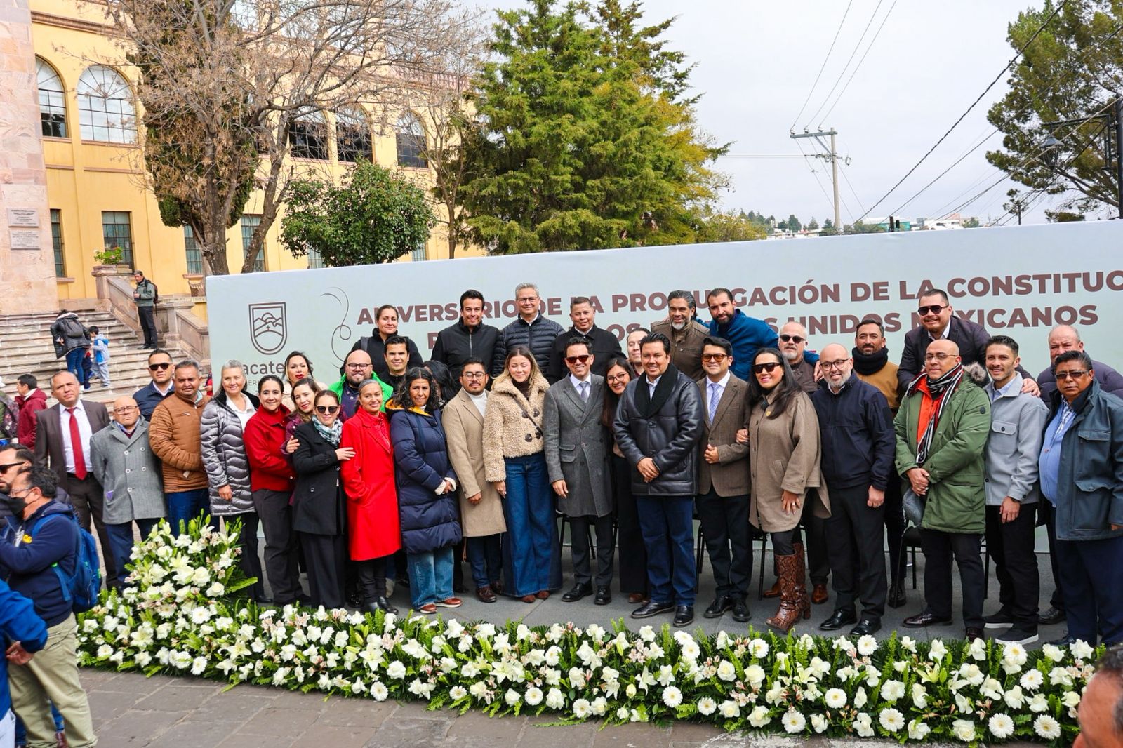 RECONOCE RODRIGO REYES LIDERAZGO DE DMA EN ANIVERSARIO DE LA CONSTITUCIÓN