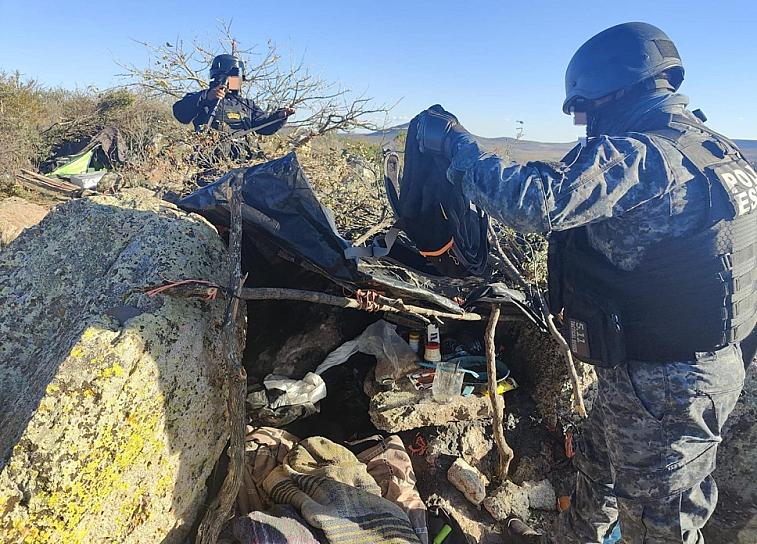 DESMANTELAN CAMPAMENTO EN TEPETONGO
